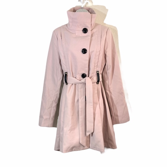 steve madden skirted coat